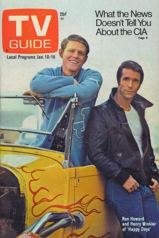 Illustration for article titled In the three-part “Hollywood,” Happy Days literally jumped the shark